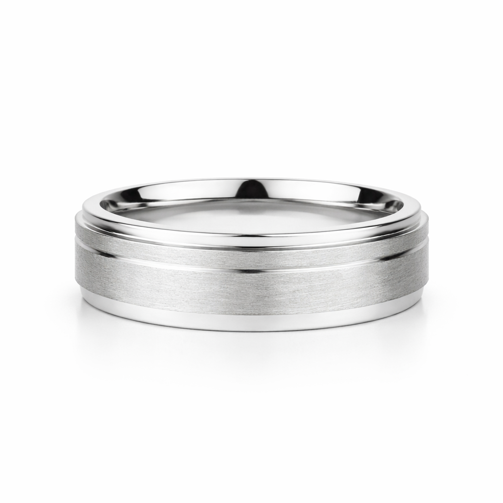 Line Matte vestuvinis žiedas